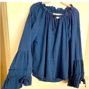 We the Free/Free people boho poet top, romantic.